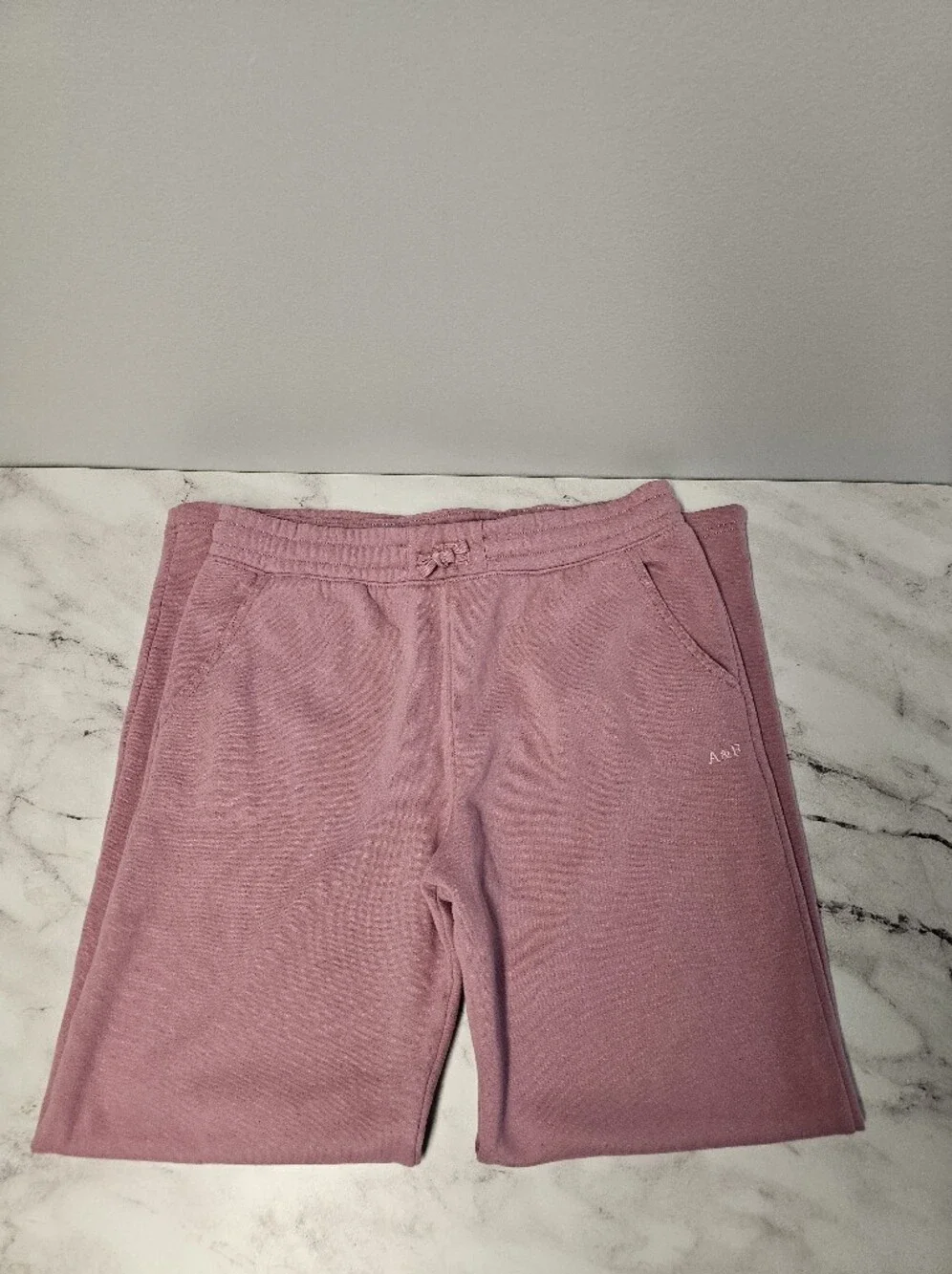 Abercrombie Kids Cotton Adjustable Straight Leg Sweat Pant 17/18 Junior NWT